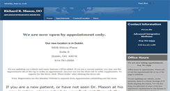 Desktop Screenshot of doctormason.com